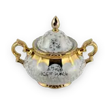 Vintage Gilt Porcelain Tea Set — thumbnail 4