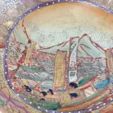 Satsuma Style Ceramic Footed Bowl — thumbnail 5