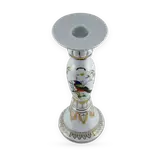 T. Limoges porcelain candlestick with bird motif — thumbnail 2