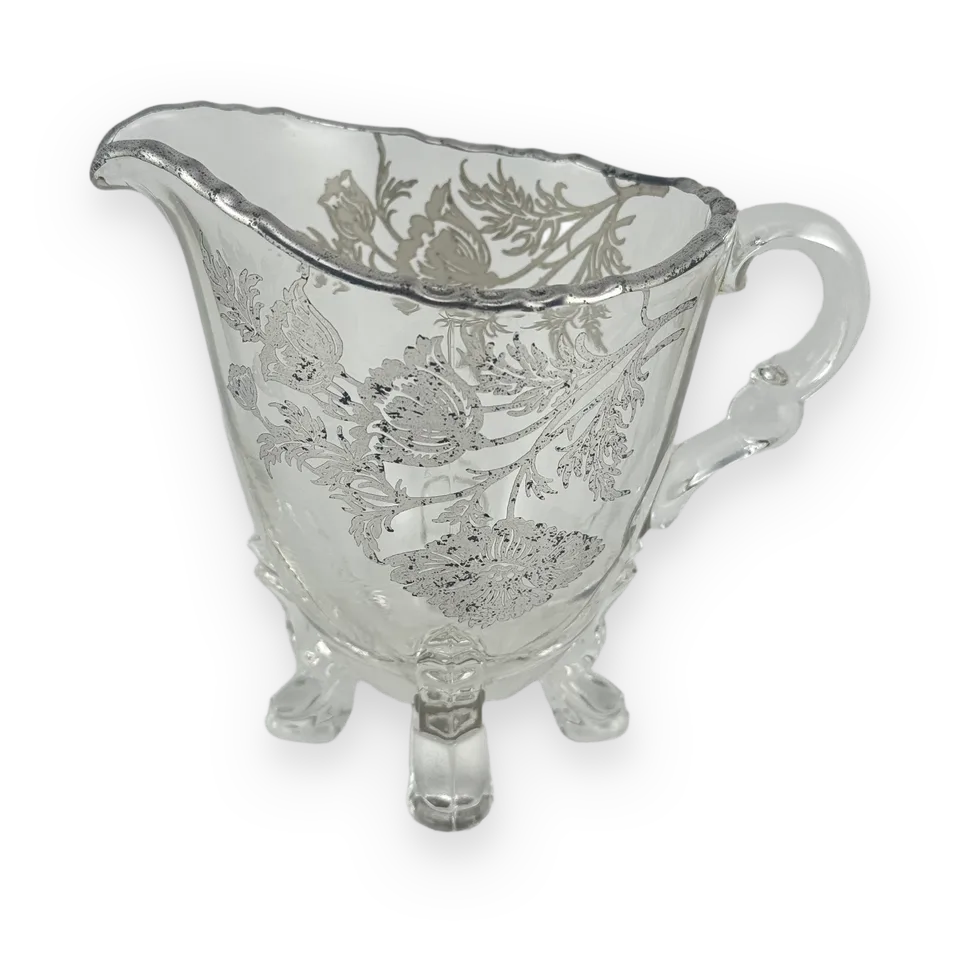 Silver City vintage glass creamer — Image 1