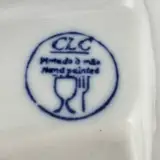 Double serving bowl with flowers — thumbnail 5