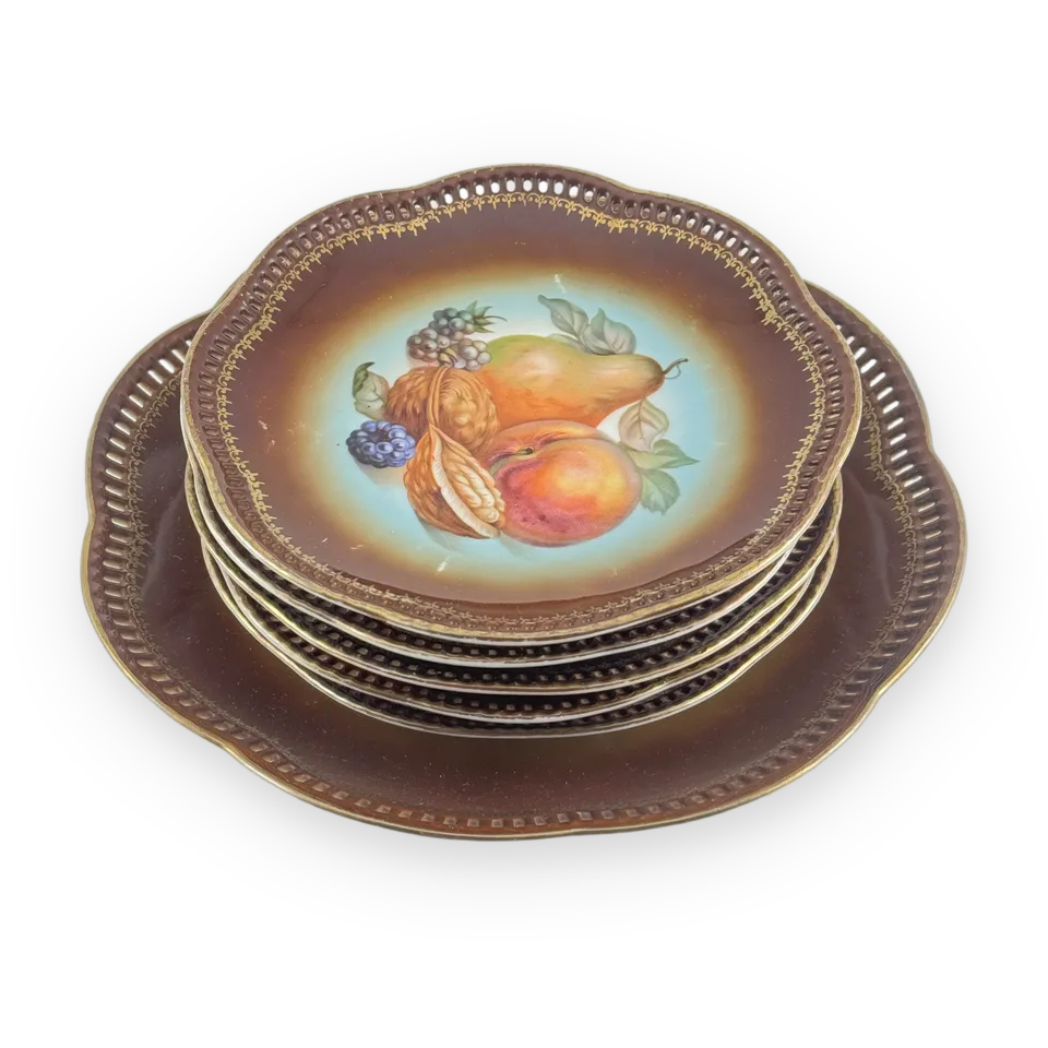 Schumann Bavaria Porcelain Dessert Set — Image 1