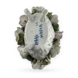 Rose-Adorned Ceramic Basket — thumbnail 4