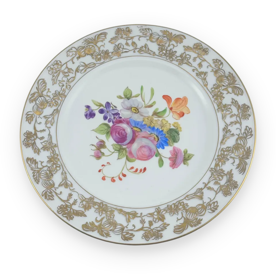 Decorative Faience Plate — Image 1