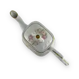 Rose-decorated teapot with a gold-colored trim — thumbnail 3