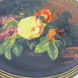 Grande Kopenhagen porcelain collector wall plate — thumbnail 3