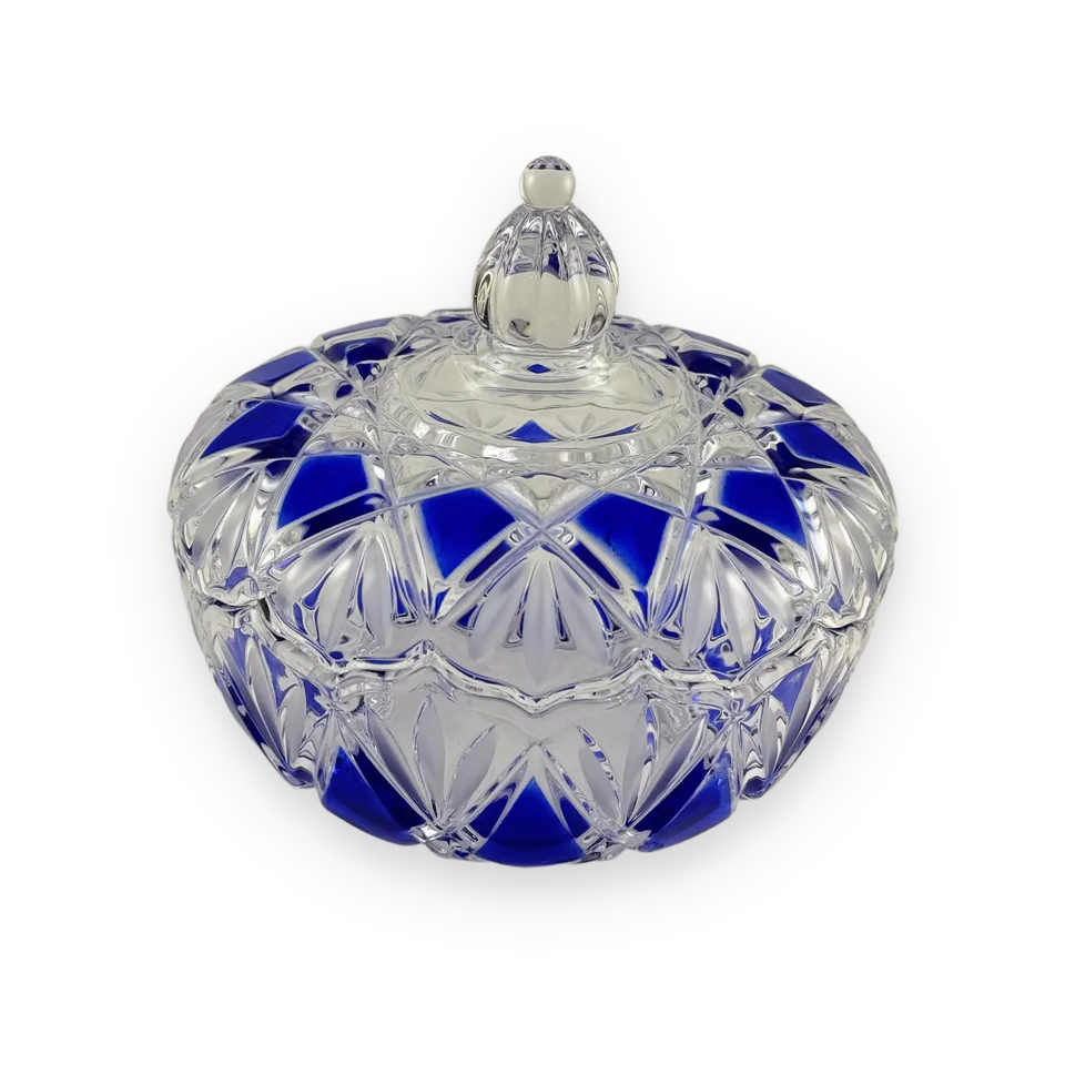 Blue Crystal Candy Dish — Image 1
