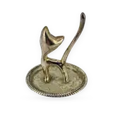 Sheratonn Silver-Plated Cat Ring Holder — thumbnail 2