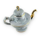 Capodimonte Relief Porcelain Teapot — thumbnail 2