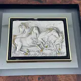 Mida Silver Relief Wall Plaque — thumbnail 3