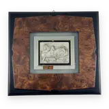 Mida Silver Relief Wall Plaque — thumbnail 1