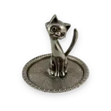 Metal Cat Jewelry Dish — thumbnail 1