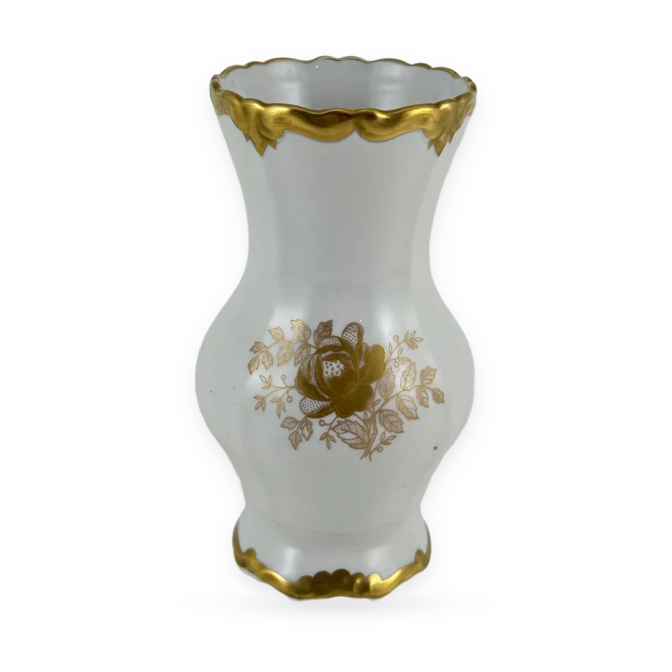 Weimar Porzellan Porcelain Vase — Image 1