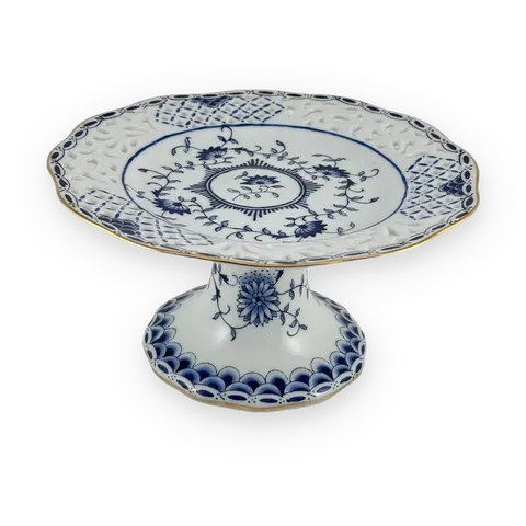 Le Coq Reticulated Porcelain Compote