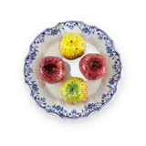 Ceramic decorative fruit wall plate — thumbnail 2