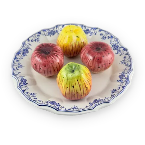 Ceramic decorative fruit wall plate