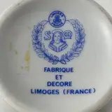 Limoges porcelain decorative ewer vase — thumbnail 4