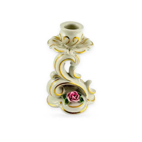 Dresden Porcelain Candlestick