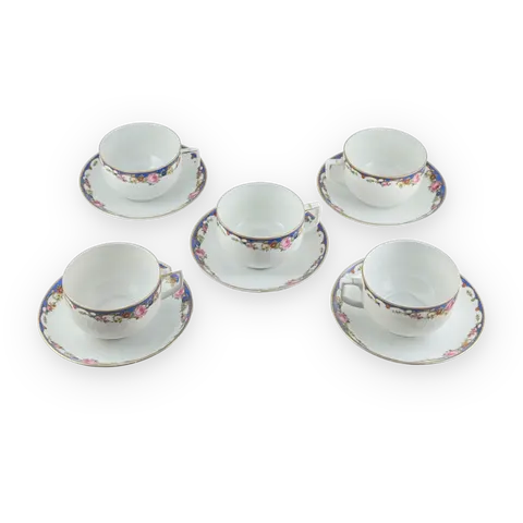 Bloch & Co Porcelain Teacups