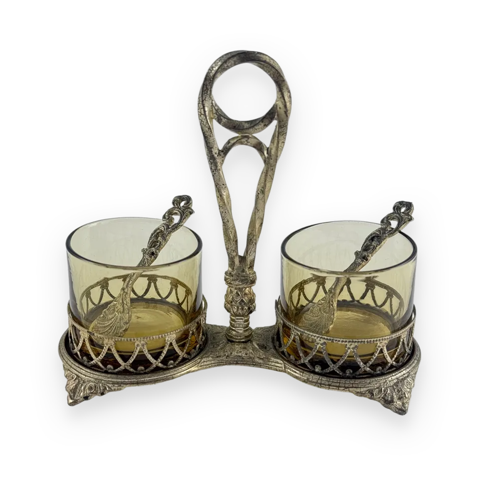 Glass Jam Serving Set — Image 1
