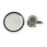 Italian Ceramic Coffee Cup Set — thumbnail 3