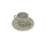 Faience coffee set with floral ornaments — thumbnail 4
