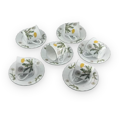 Eschenbach Porcelain Coffee Cups Set